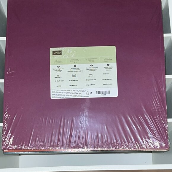 Custom Order for Wendy - Stampin Up 12x12 Cardstock - Picture 2 of 10